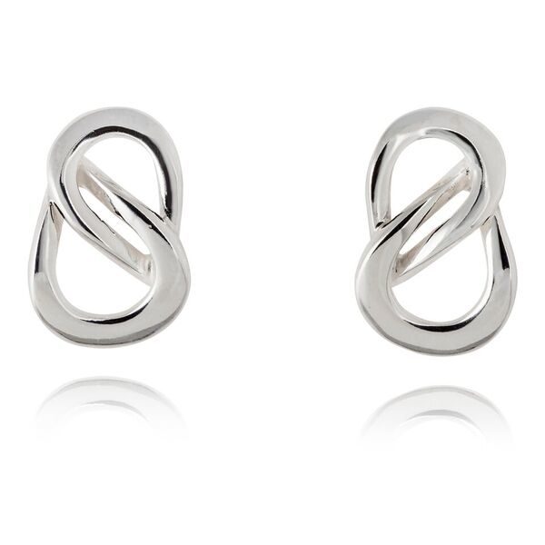 Eternity örhängen i silver Fasta