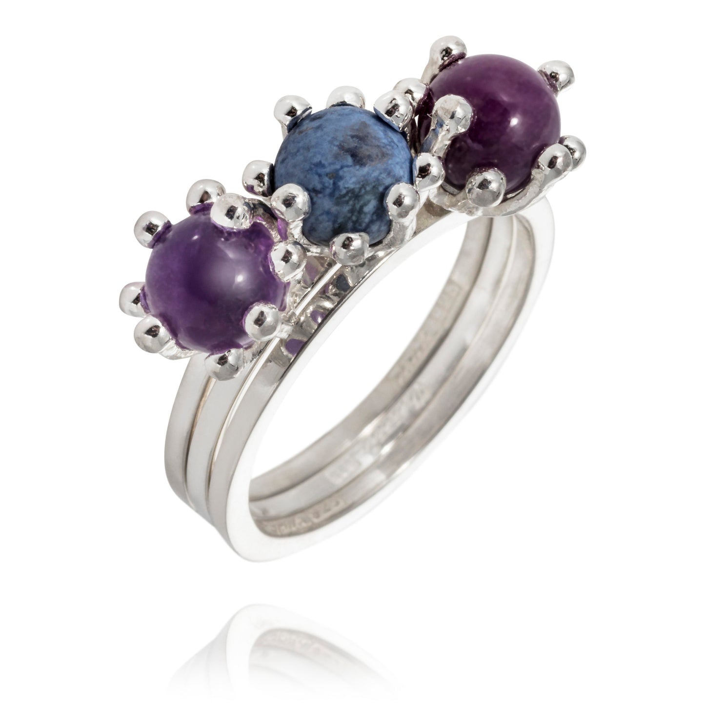 Pearl cage silver Sugelith