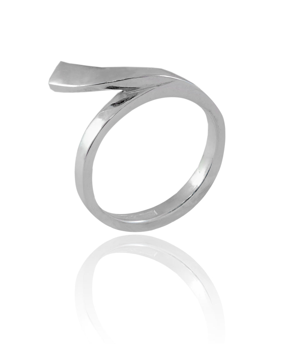 Trinity kombination silverringar