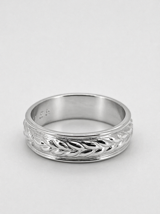 Agronom ring i silver 925 smal